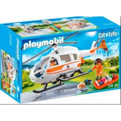 Helicoptero de Rescate Playmobil