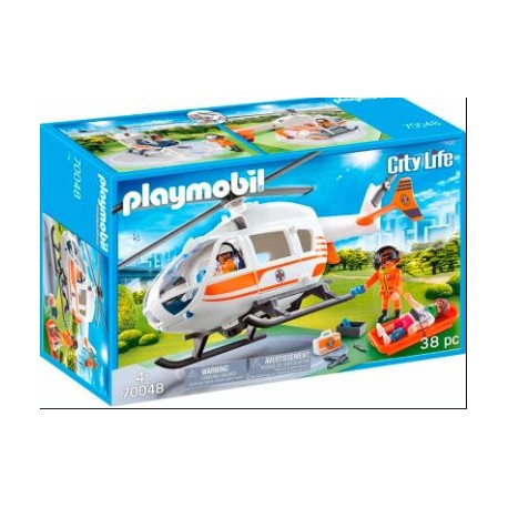 Helicoptero de Rescate Playmobil