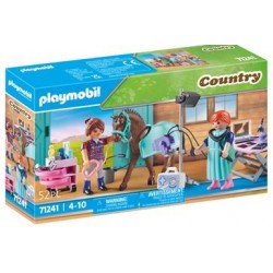 PLAYMOBIL Country 71241 Veterinario de Caballos, a Partir de 4 años