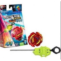 Beyblade Burst QuadStrike rojo y amarillo