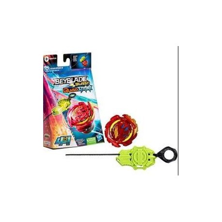 Beyblade Burst QuadStrike rojo y amarillo
