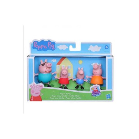 FIGURA PEPPA PIG Y FAMILIA SURTIDA