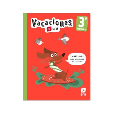Vacaciones. 3 Primaria Tapa blanda