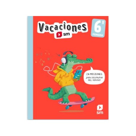 Vacaciones. 6 Primaria Tapa blanda