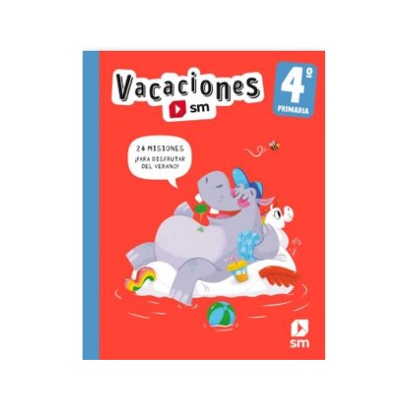 Vacaciones. 4 Primaria Tapa blanda
