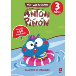 Mis Vcaciones con Anton Piñon 3 años. Cuaderno de Actividades