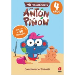 Mis Vacaciones con Anton Piñon 4 años Cuaderno de Actividades