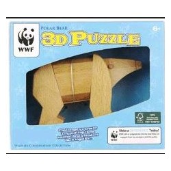 Puzzle 3D del Oso Polar