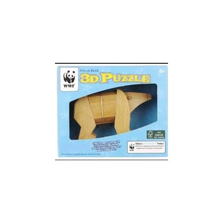 Puzzle 3D del Oso Polar