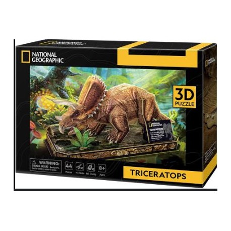TRICERATOPS 3D PUZZLE