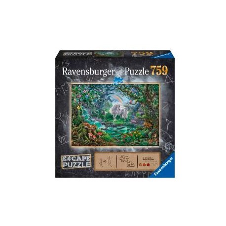 Puzzle Escape de Ravensburger  Unicornio