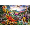 Puzzle Ravensburger Dinosaurios Coloridos de 35 Piezas