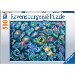 Puzzle Ravensburger Especies Submarinas de 500 Piezas