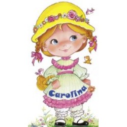 Muñecas Peponas Recortable - Carolina