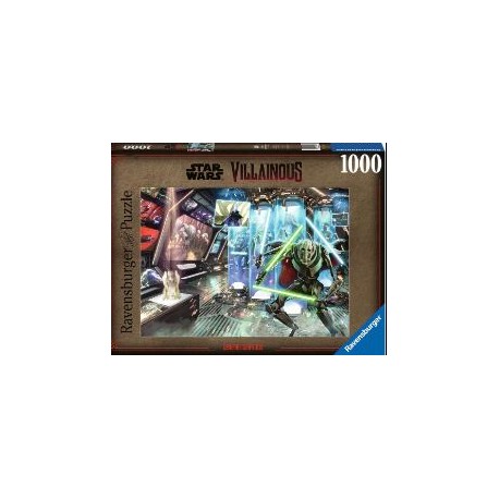 Puzzle Ravensburger Villanos Star Wars General Grievous de 1000