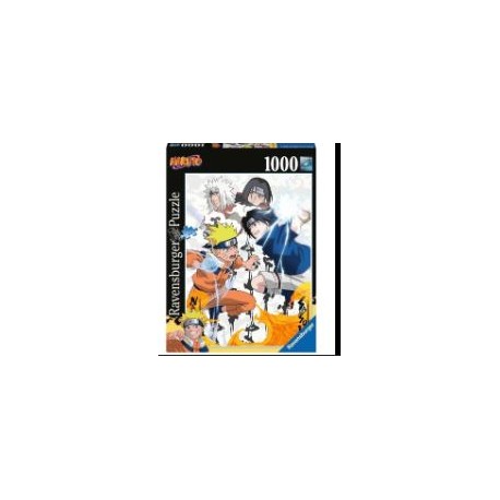 Puzzle Ravensburger Naruto Contra Sasuke de 1000 Piezas