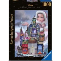 Puzzle Ravensburger Castillos Disney: Bella de 1000 Pzs