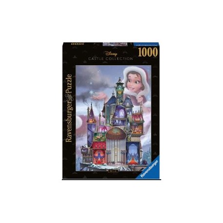 Puzzle Ravensburger Castillos Disney: Bella de 1000 Pzs