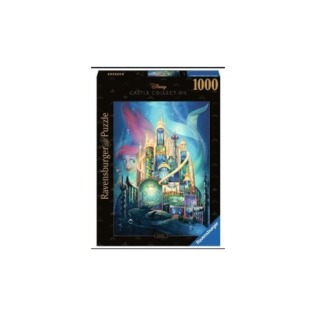 Puzzle Ravensburger Castillos Disney: Ariel de 1000 Pzs
