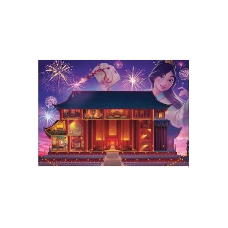 Puzzle Ravensburger Castillos Disney: Mulan de 1000 Pzs