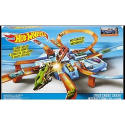 Pista Criss Cross Crash Hot Wheels DTN42 Mattel