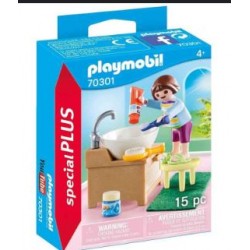 Playmobil Niña con Lavabo 70301 Special Plus