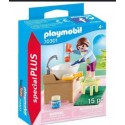 Playmobil Niña con Lavabo 70301 Special Plus