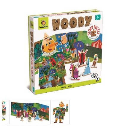 Woody Story Puzzle - Pinocho