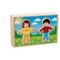 PUZZLE PARA VESTIR AL NIÑO Y NIÑA