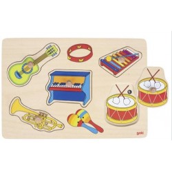 Puzzle de sonido, Los instrumentos musicales