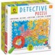 Detective Puzzle - Mapa Europa