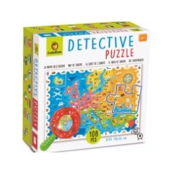 Detective Puzzle - Mapa Europa