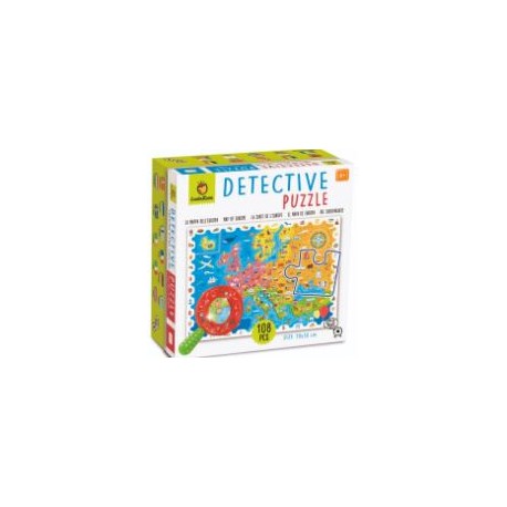 Detective Puzzle - Mapa Europa