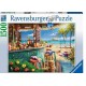 Puzzle Ravensburger Quiosco de la Playa de 1500 Piezas