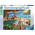 Puzzle Ravensburger Quiosco de la Playa de 1500 Piezas