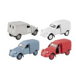CITROEN 2CV FOURGONNETTE EN METAL