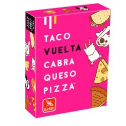 Juego de cartas Taco, Vuelta, Cabra, Queso, Pizza