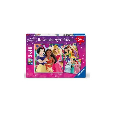 Puzle Ravensburger 3 x Princesas