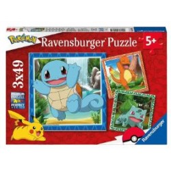 PUZLE 3 X 49 POKEMON