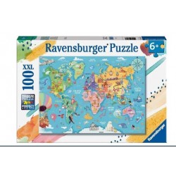 Puzzle 100 pz. XXLMapamundi