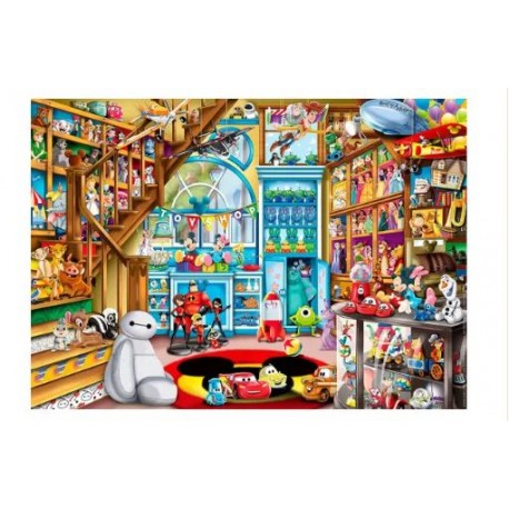 Puzzle Ravensburger Tienda Disney y Pixar XXL de 100 Pzs