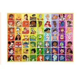 Puzzle Ravensburger Todos los Colores Disney XXL de 100 Piezas