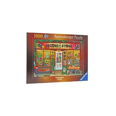 Puzzle Ravensburguer 1000 piezas - Vinilo Vintage