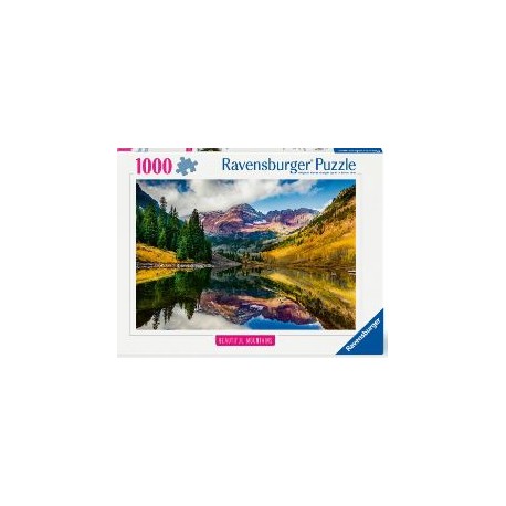 Puzzle Ravensburguer 1000 piezas - Montañas Bonitas