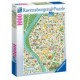 Puzzle Ravensburguer 1000 piezas - Mapa Sevilla