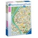 Puzzle Ravensburguer 1000 piezas - Mapa Sevilla