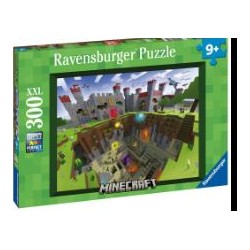Ravensburger Puzzle 300 Piezas XXL Minecraft