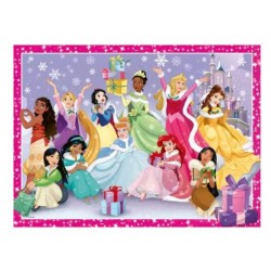 Puzzle Ravensburger Princesas Disney en Navidad XXL de 200 Pzs