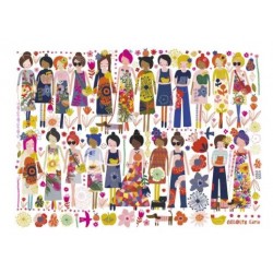 Puzzle Ravensburger Amigas y Flores XXL de 200 Pzs