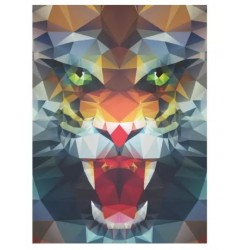 Puzzle Ravensburger Rugido de Polígonos de 500 Piezas
